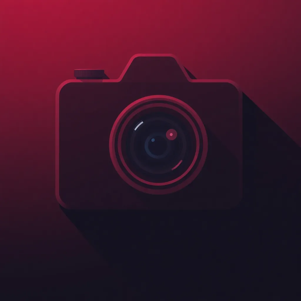 Red camera icon
