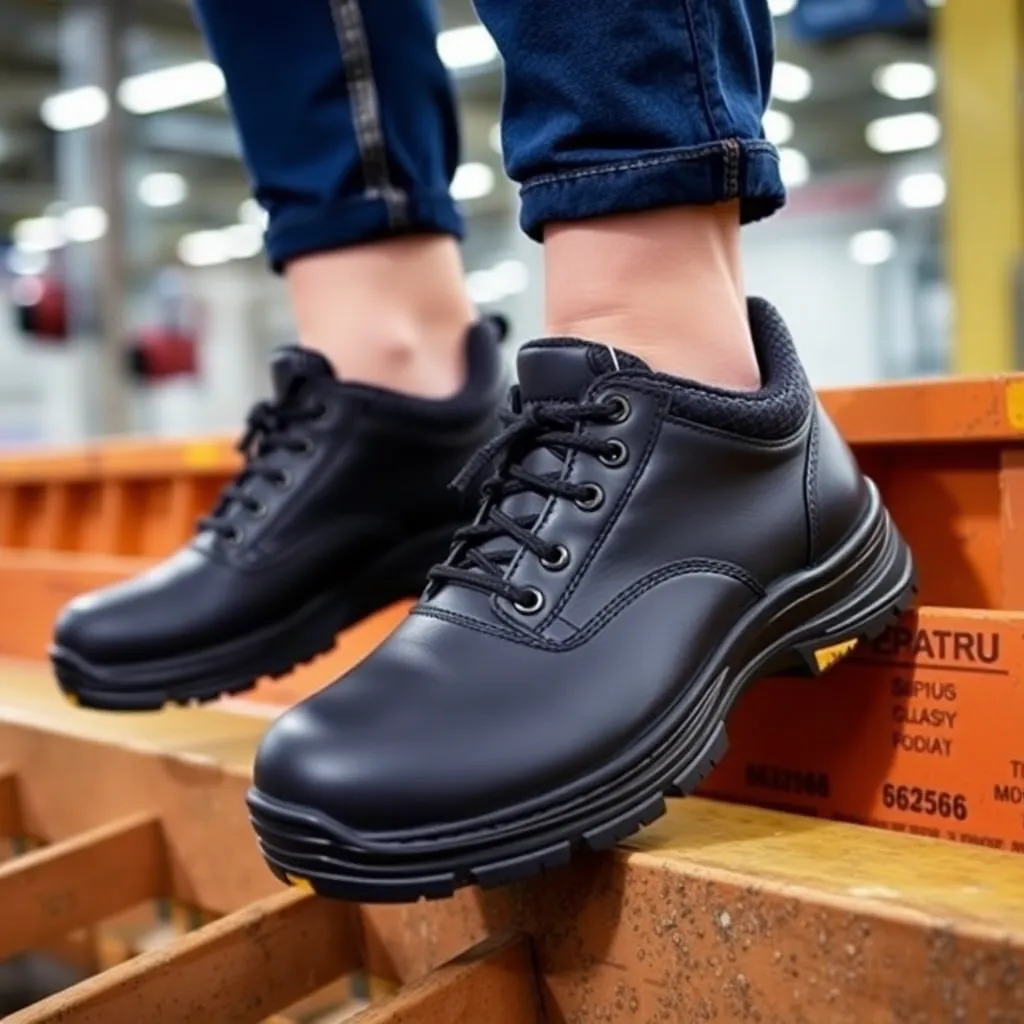 Sepatu Safety, safety shoes for foot protection in industrial environments