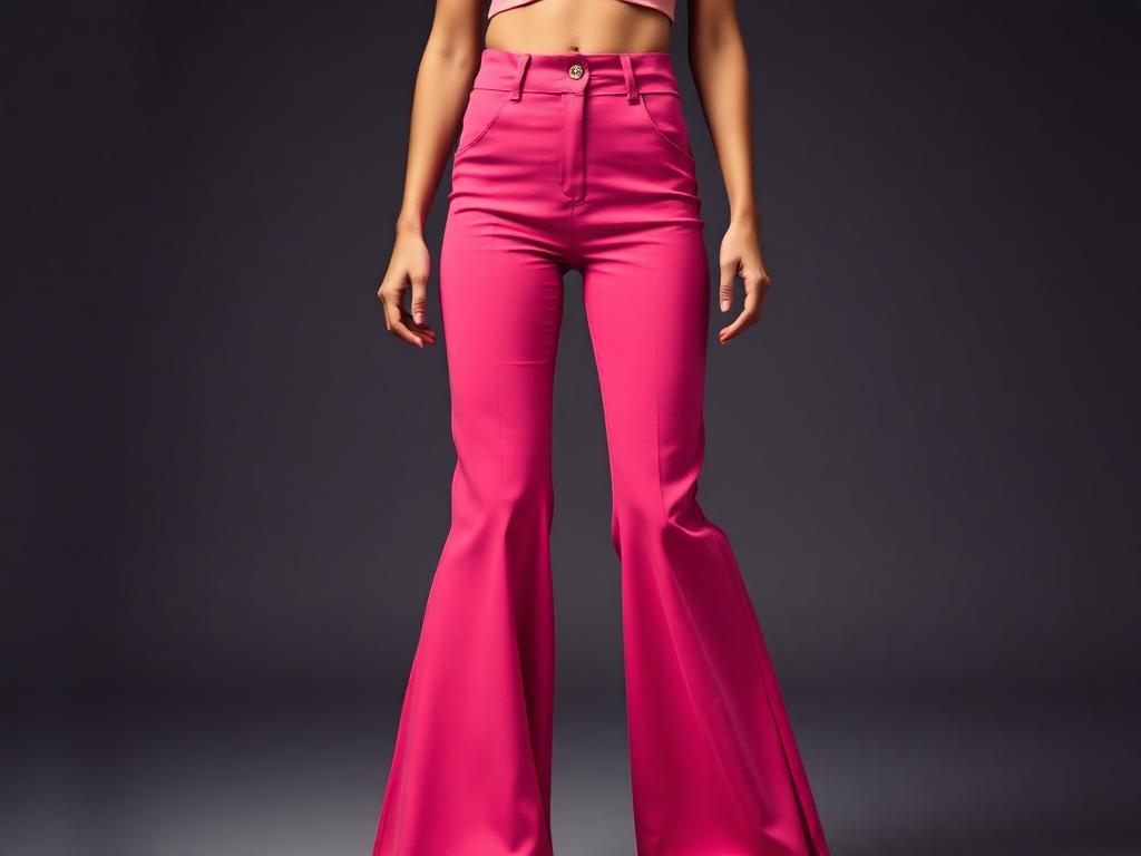 Decide on High-Waisted Flare Pants