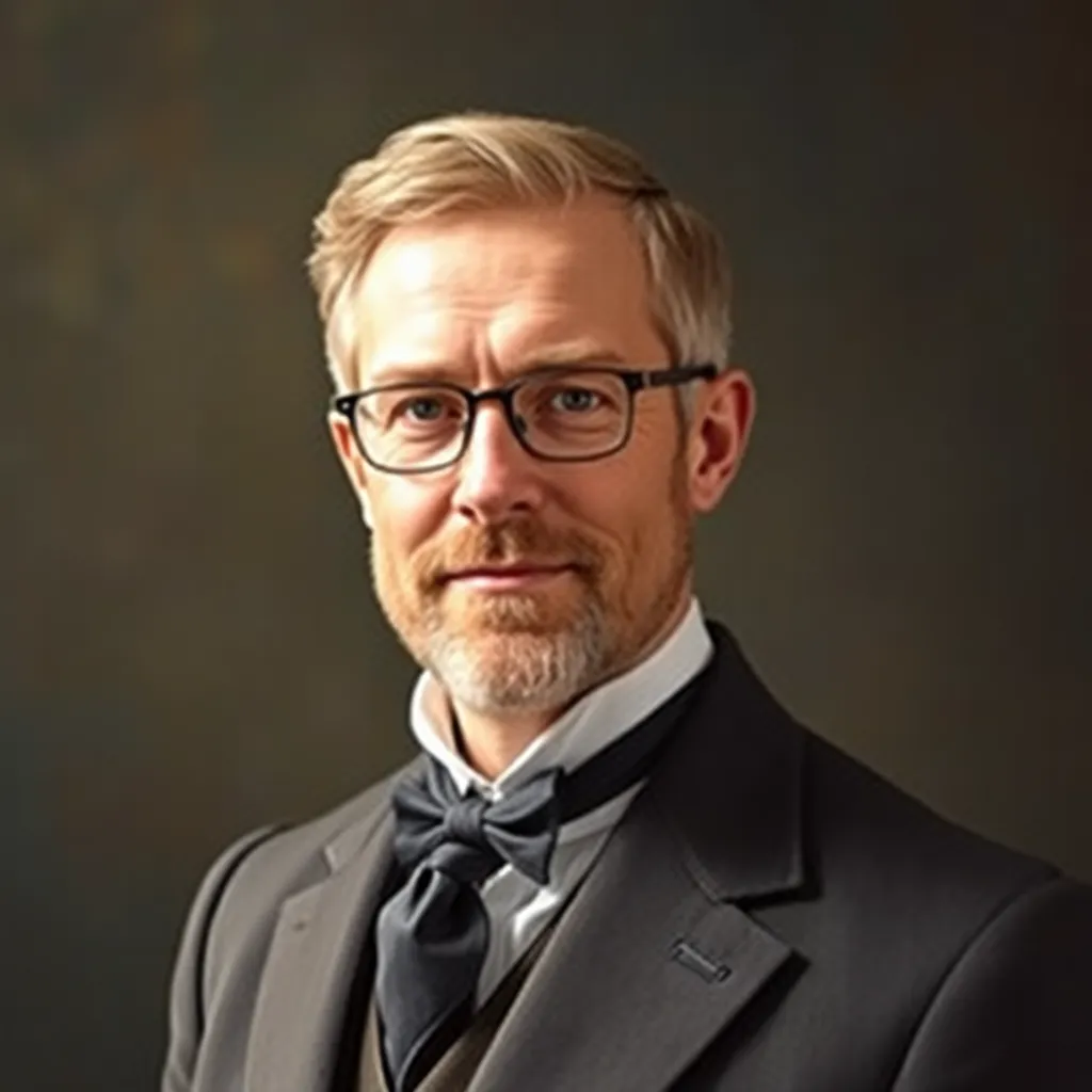 Portrait of Benjamin Mills