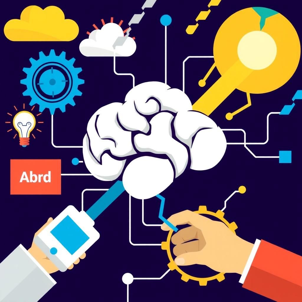 Illustration of common challenges in machine learning and their solutions