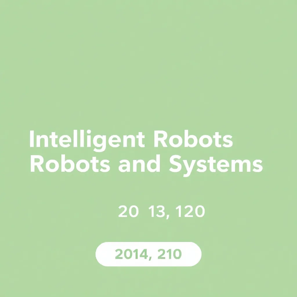 IEEE/RSJ International Conference on Intelligent Robots and Systems event banner