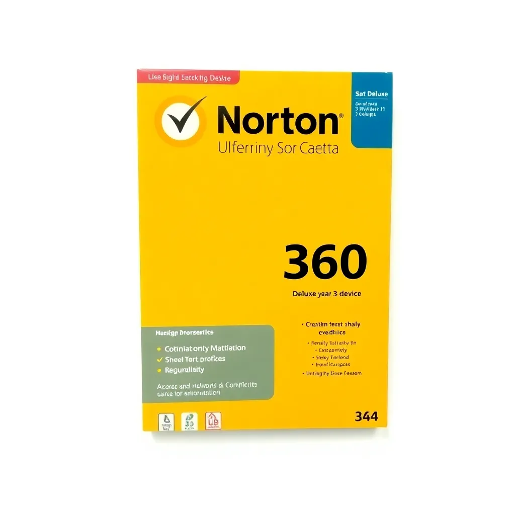 Norton 360 Deluxe 1-Year 3-Device USA Canada product image