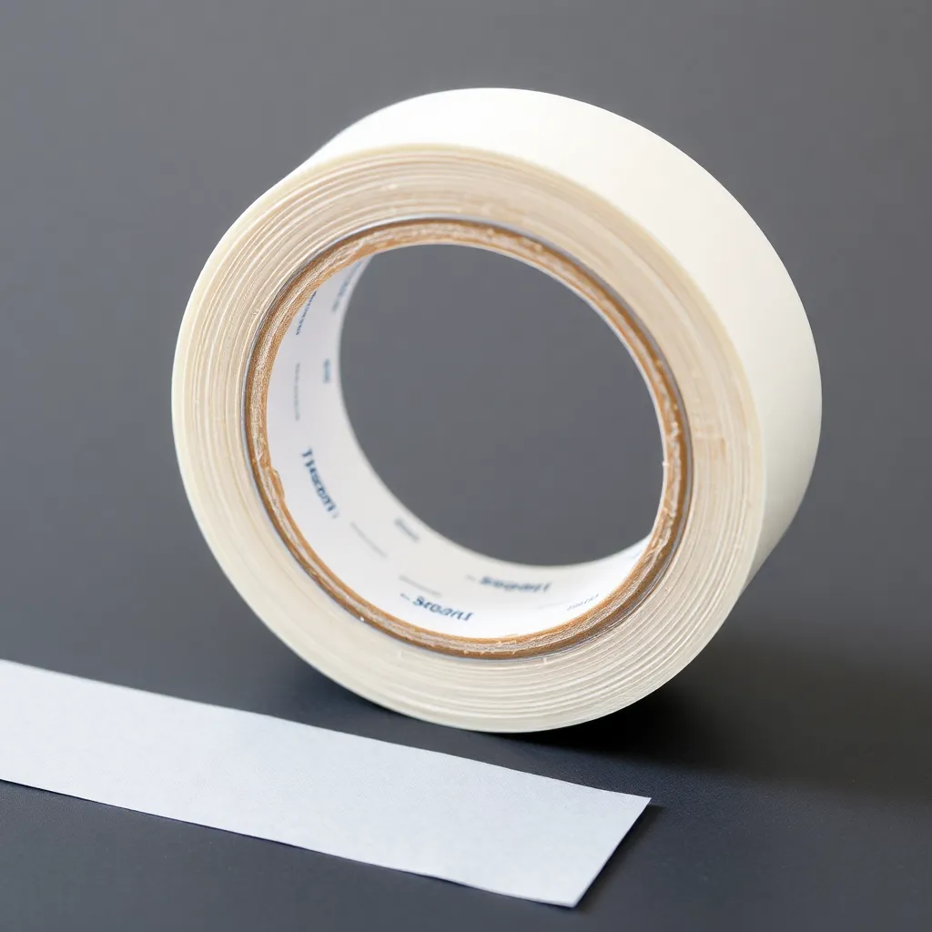 Paper tape, adhesive tape with paper backing for masking and packaging