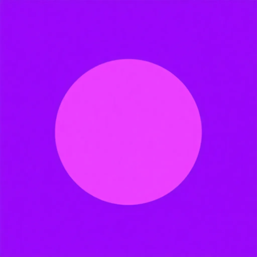 Soft purple circular background shape behind main hero image
