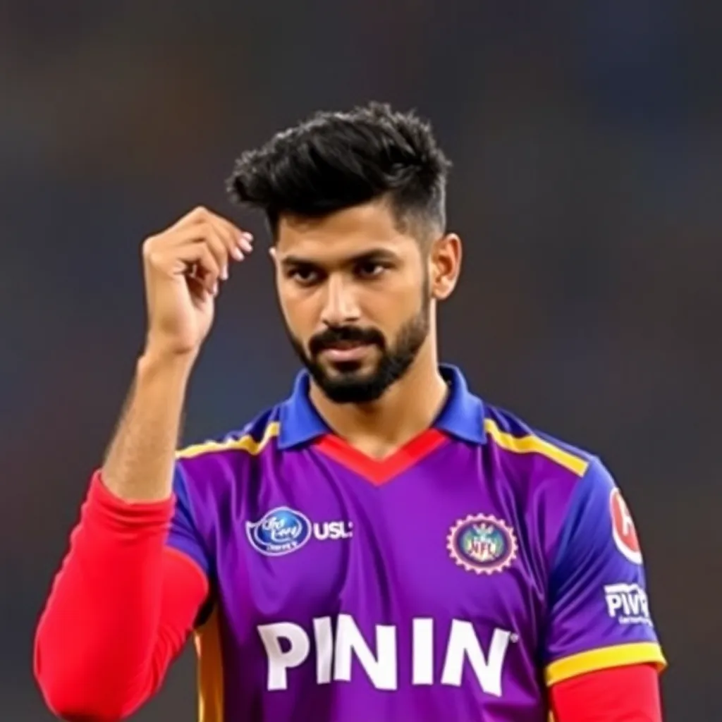 Hardik Pandya discussing field placements and bowling strategy during IPL 2025 Eliminator match