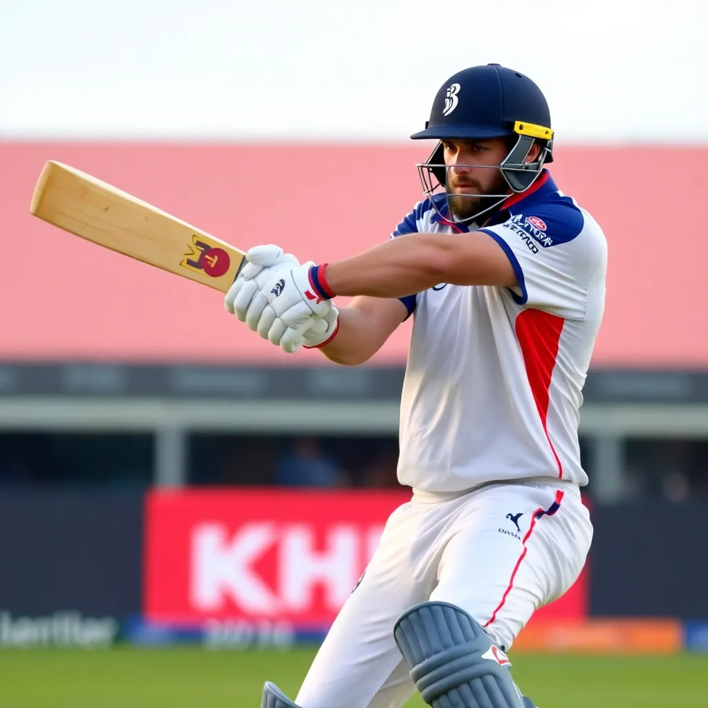 Phil Salt playing an aggressive cricket shot during IPL 2025 match