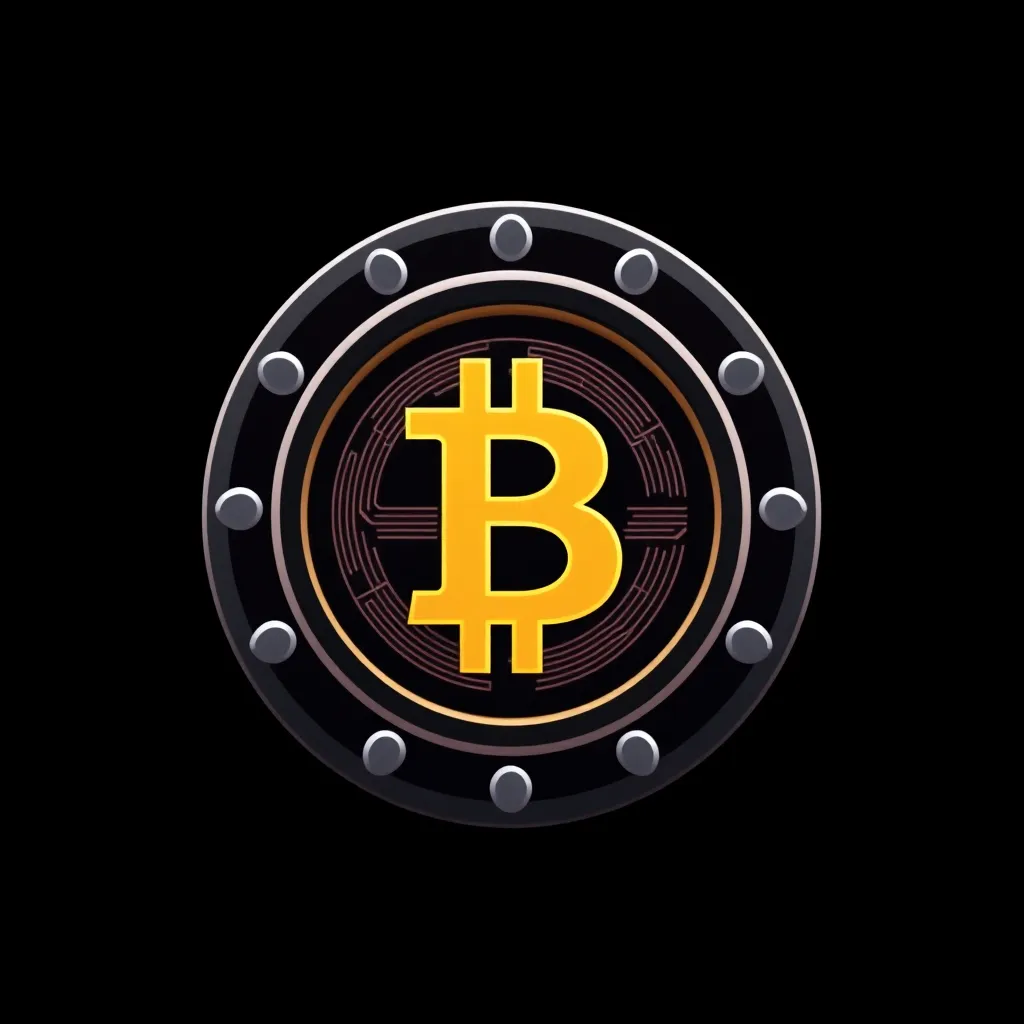 Bitcoin coin icon