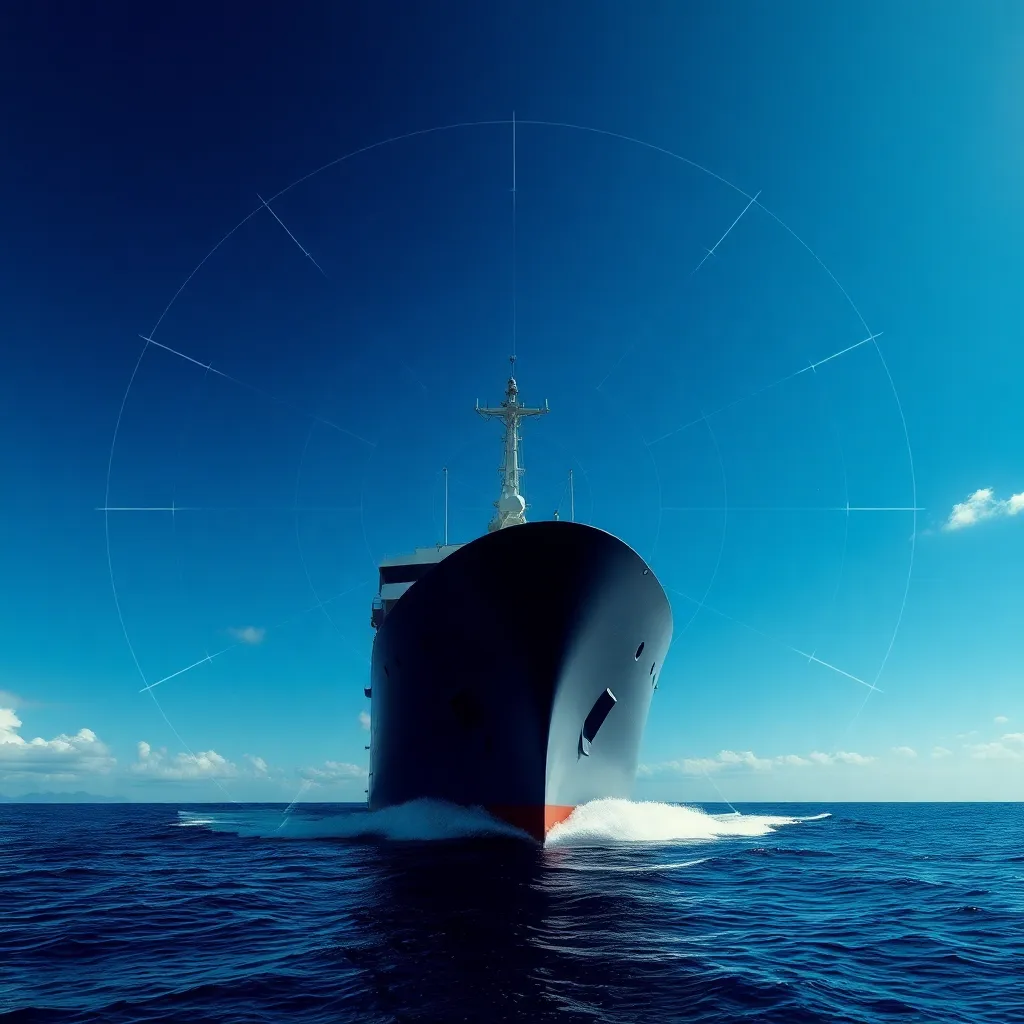 New radar technology launch event with Furuno representatives and product display