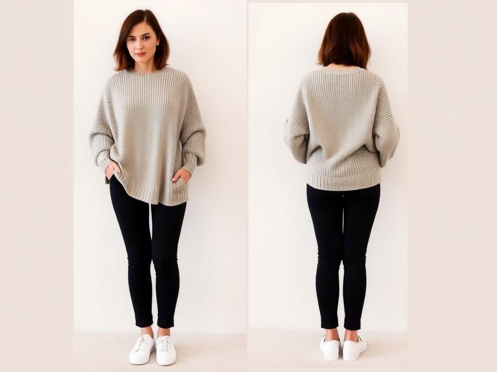 Avoid Oversized Tops and Oversized Bottoms