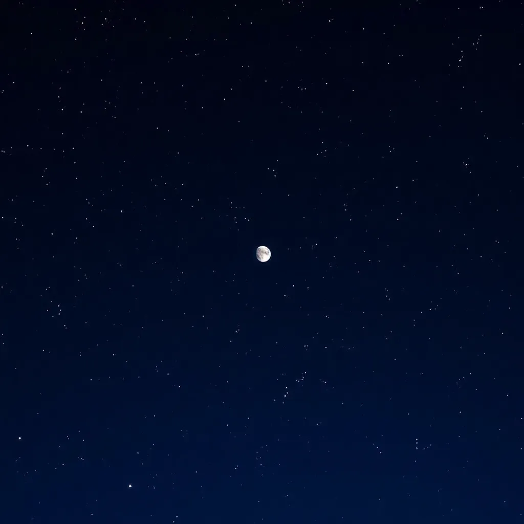 Gallery image 6: night sky with stars and moon