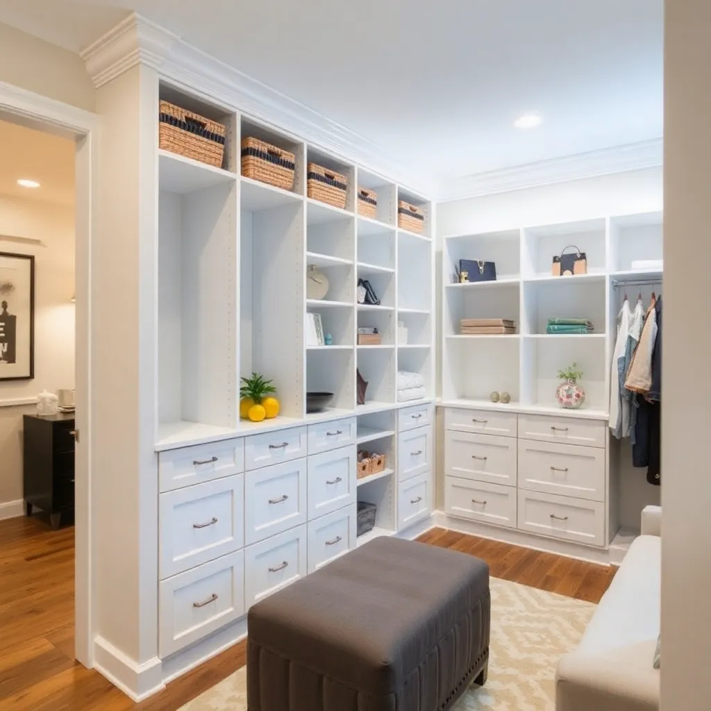 Interior Renovation with custom closet design
