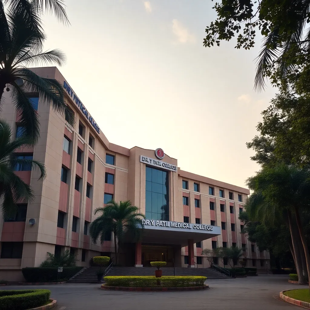 Dr. D.Y. Patil Medical College building in Pune