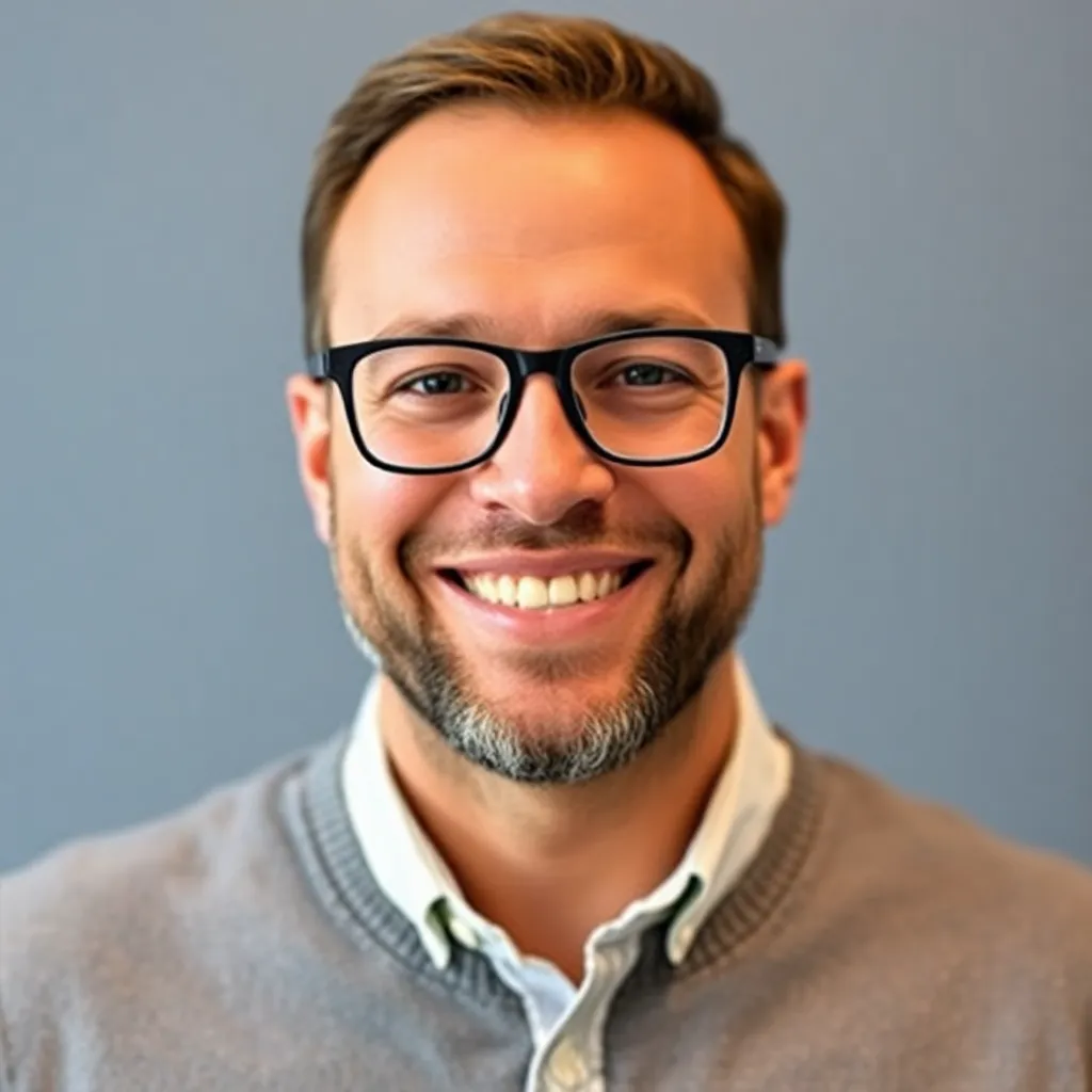 Portrait of a smiling man