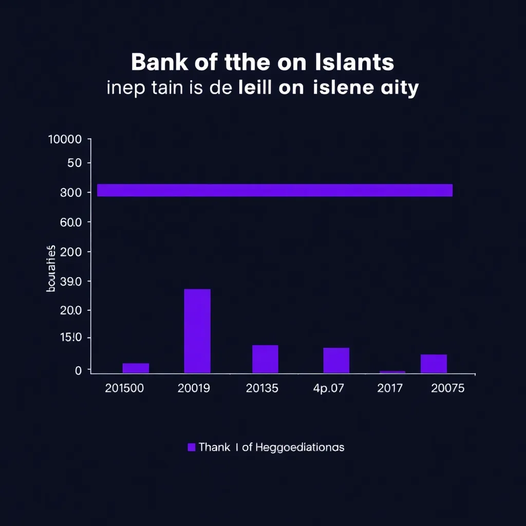 Bar chart comparing net income and return on equity of Bank of the Philippine Islands from 2019 to 2023 with purple theme