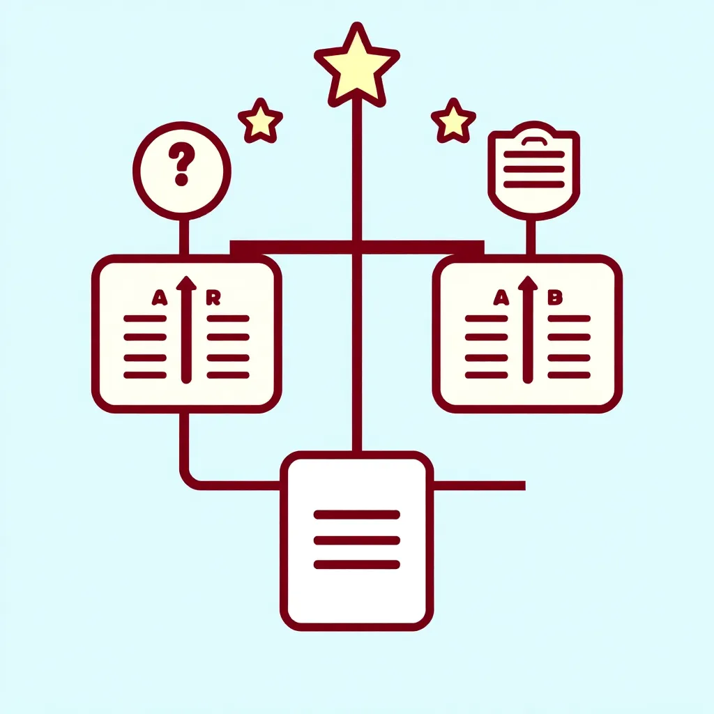 Icon representing identical exam system
