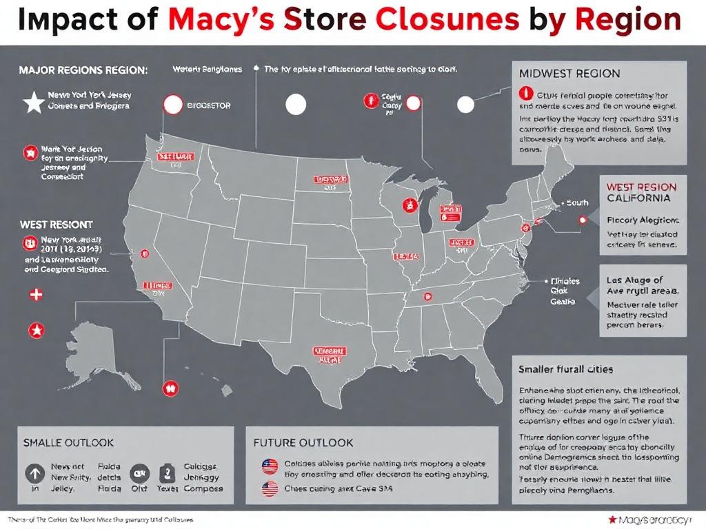 Major Regions Affected by Macy's Closures