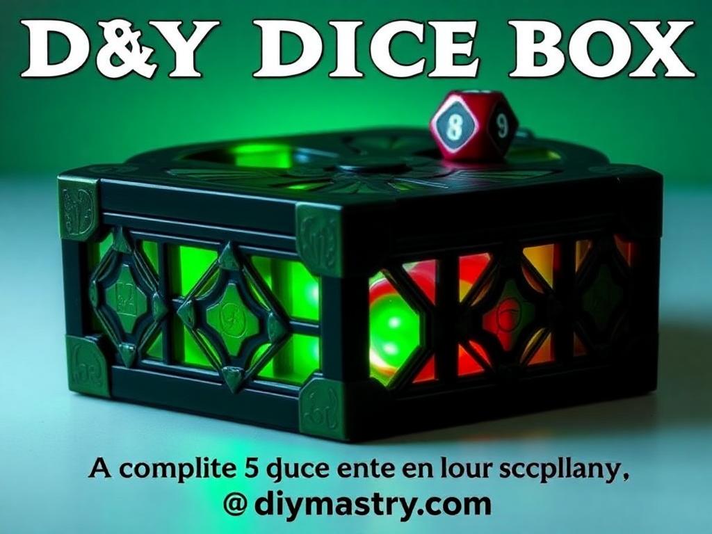 Create the Ultimate DIY Magic D&D Dice Box: A Guide for Adventurers