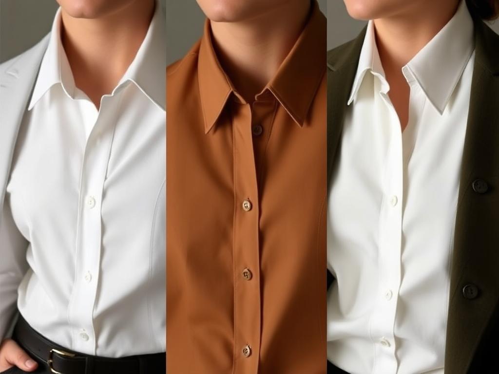 Shirts with Long Point Collars