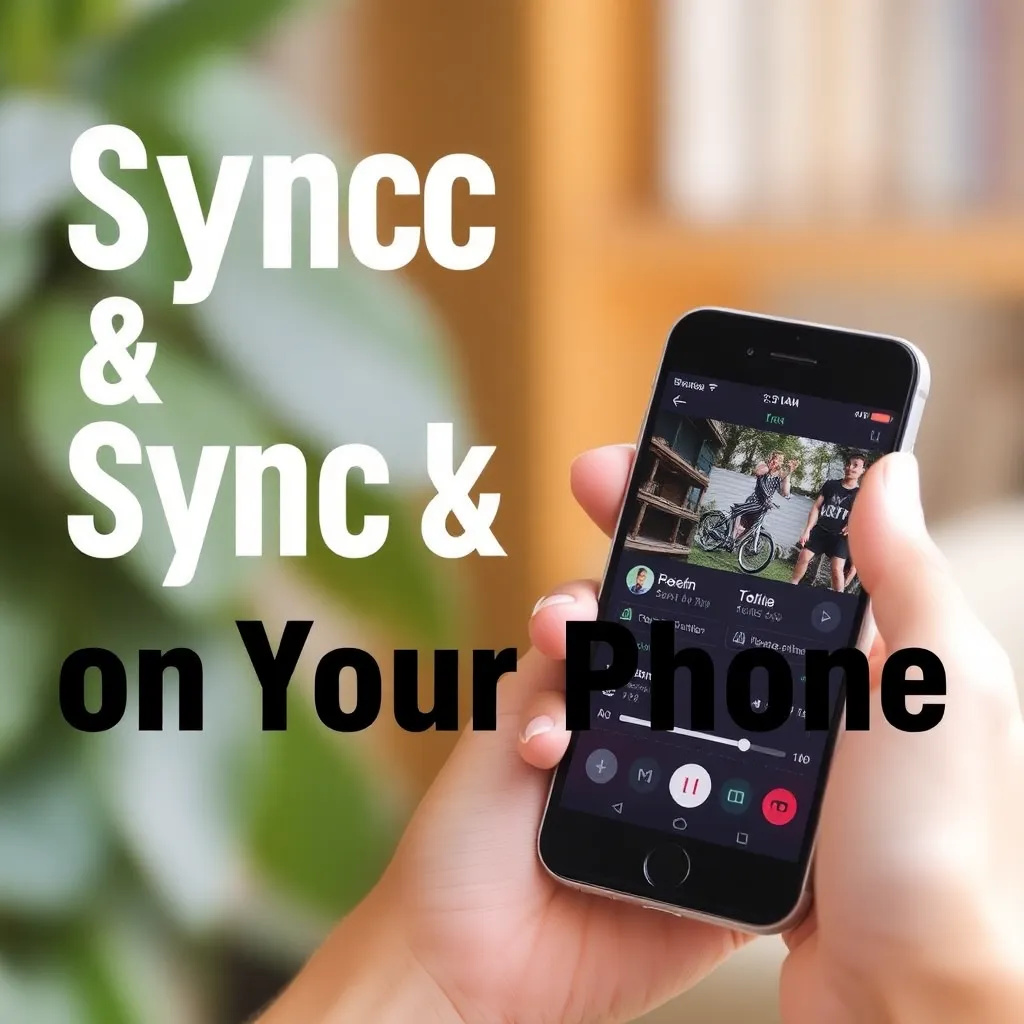 Sync & Track on Your Phone