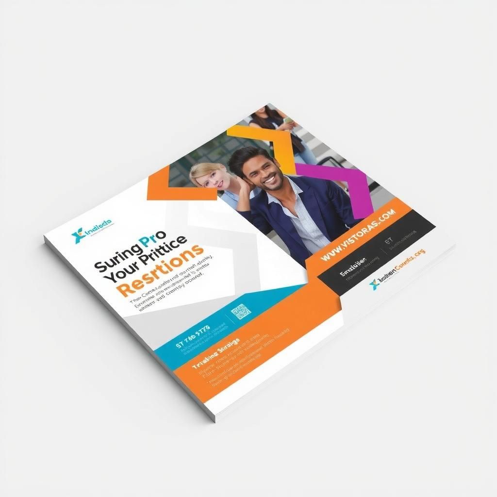 Image of flyers and brochures printing