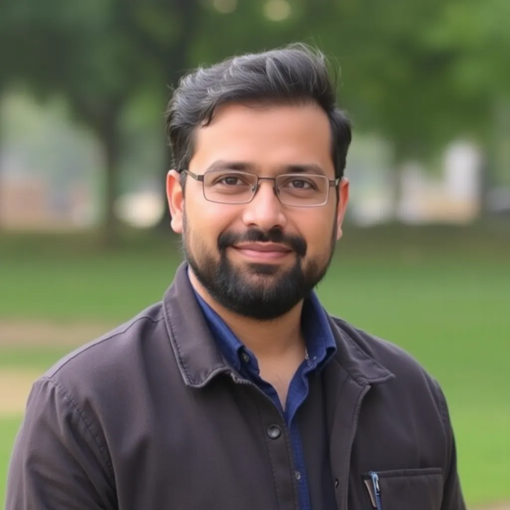 Portrait of Ramesh Kumar