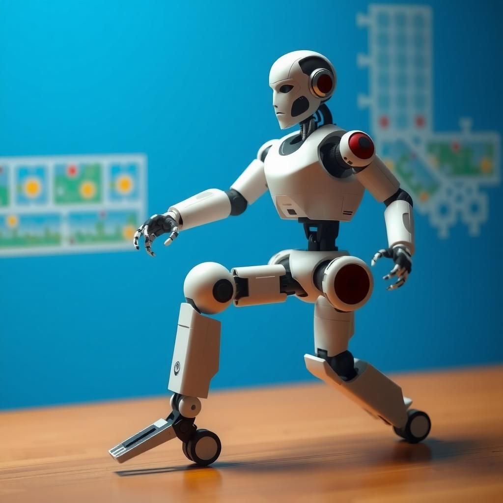 Robot performing a complex task using reinforcement learning