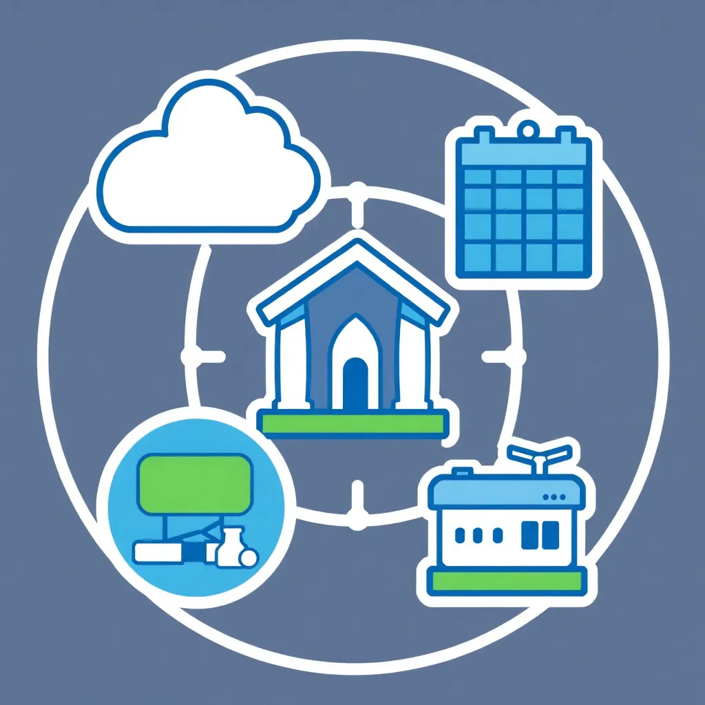 Icon representing facilities