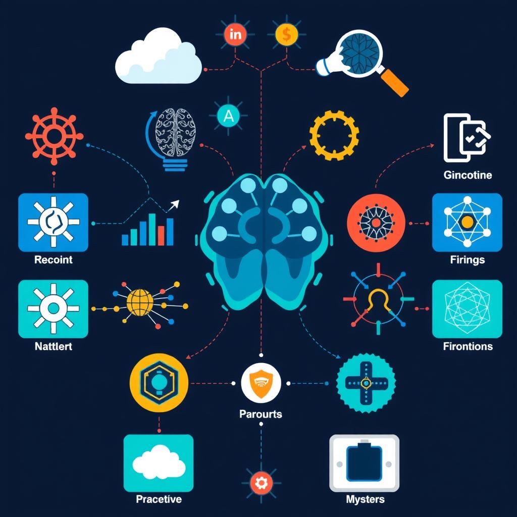 Illustration of various machine learning and deep learning concepts