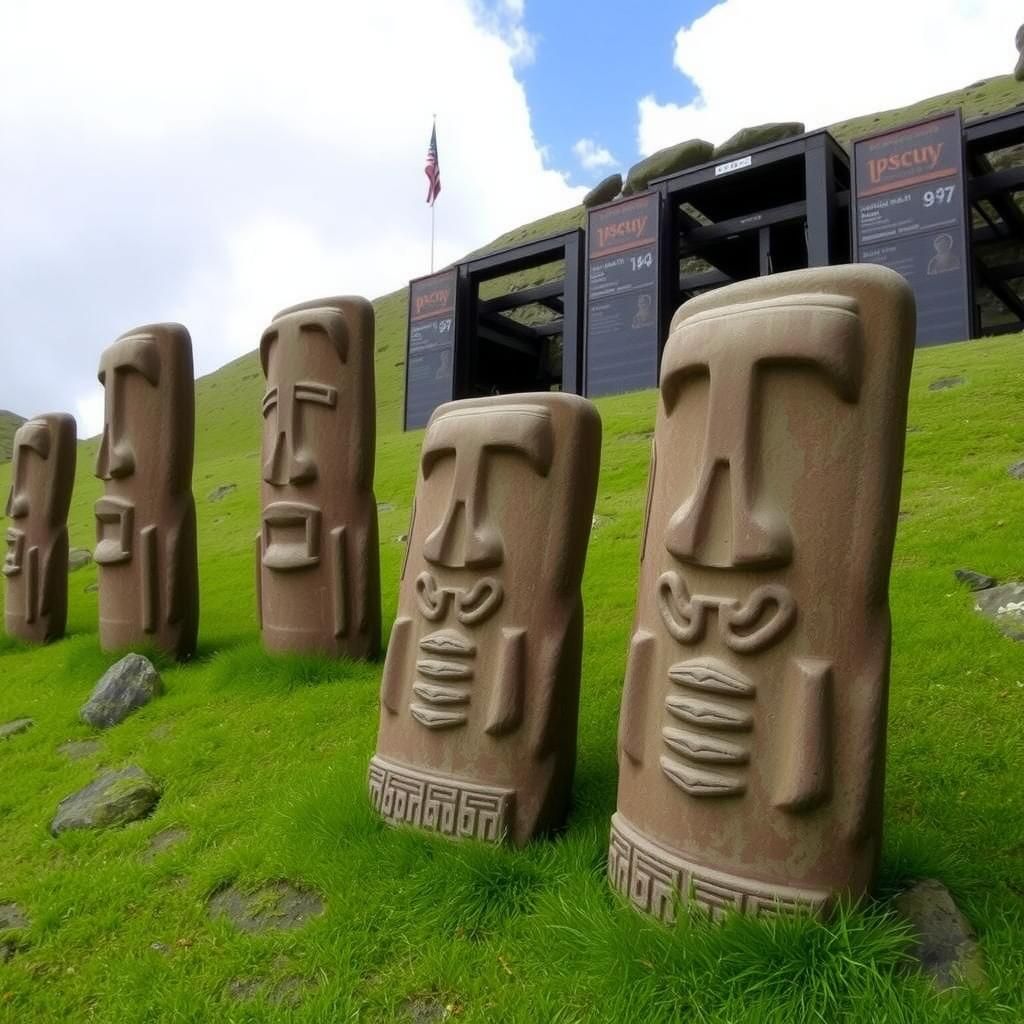 Rongorongo tablets from Easter Island