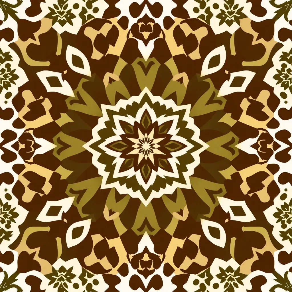 Pola latar dekoratif dengan bentuk geometris Islam