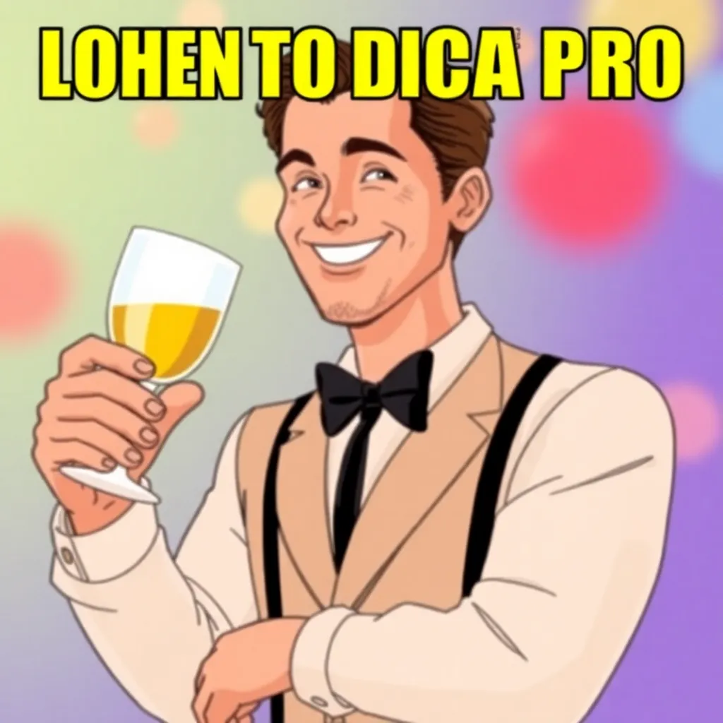 Leonardo DiCaprio cheers meme character holding a glass and smiling