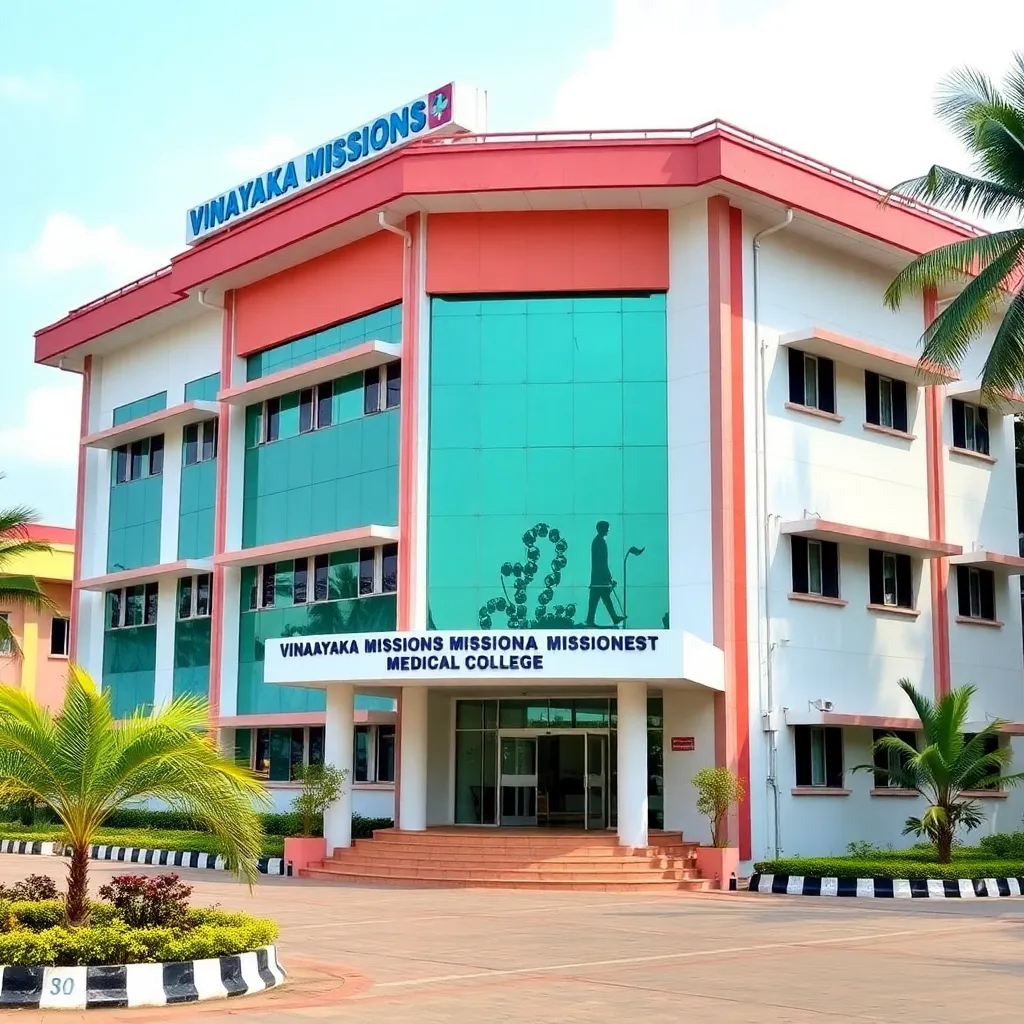 Vinayaka Missions Medical College building in Salem