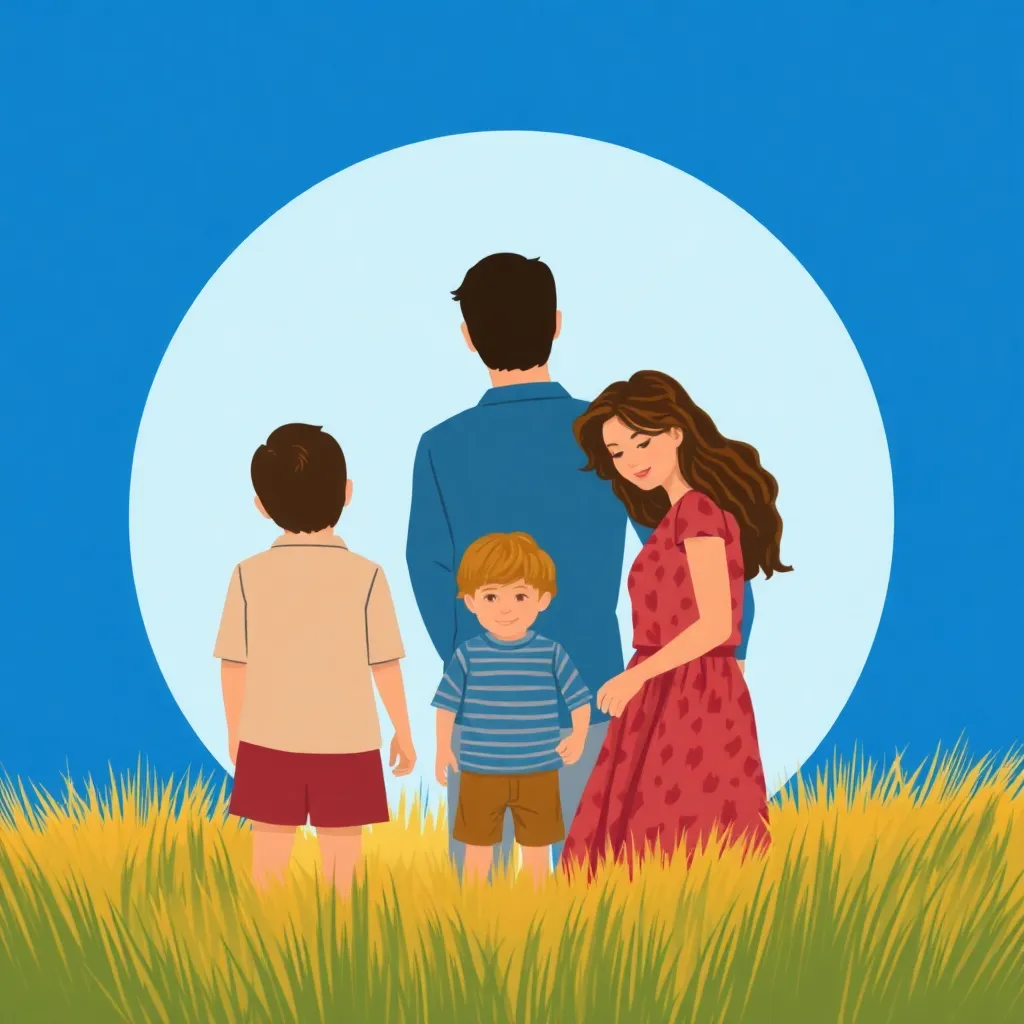 Decorative circle background