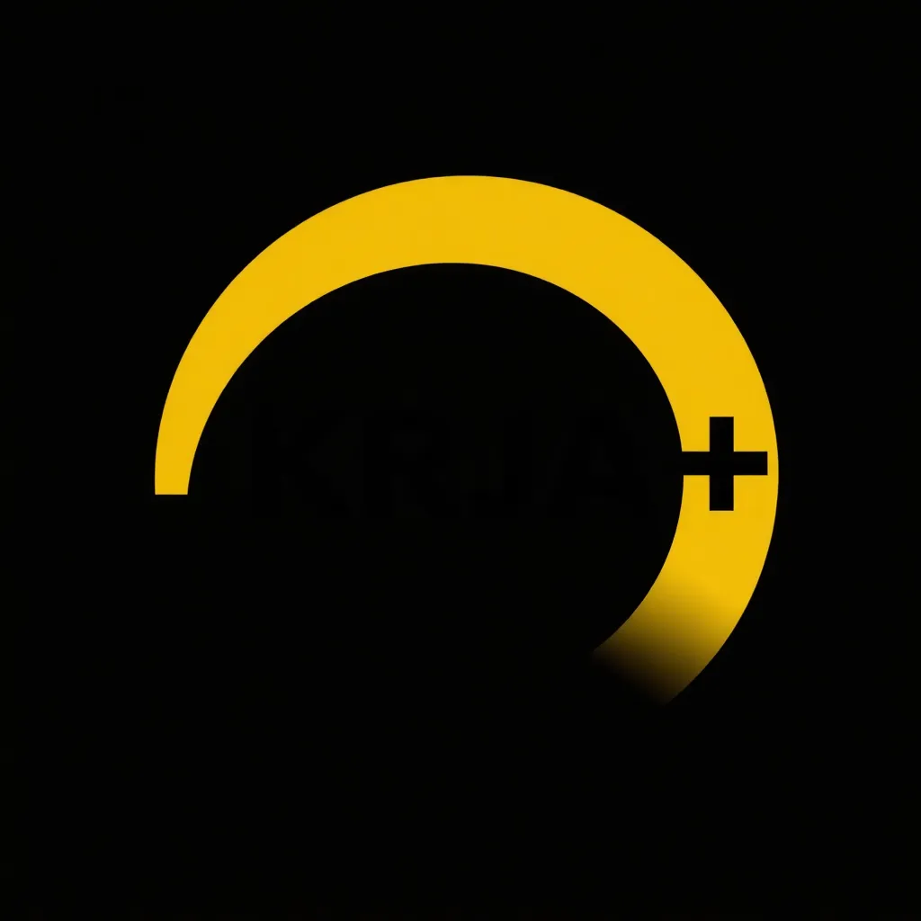 Yellow arc shape
