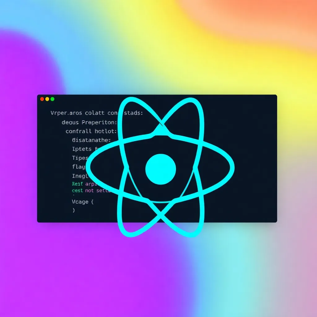 Contoh penggunaan kelas utility Tailwind CSS pada komponen React