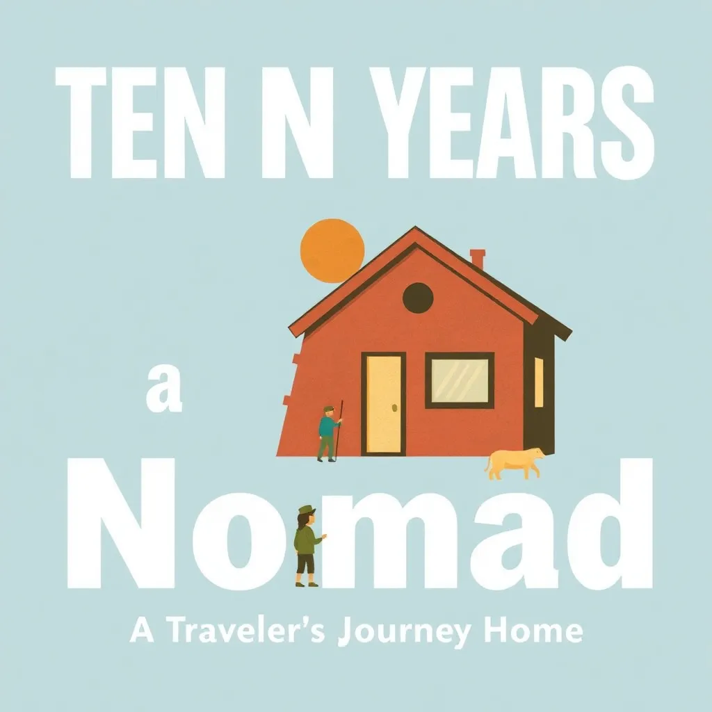 Book cover Ten Years a Nomad: A Traveler’s Journey Home