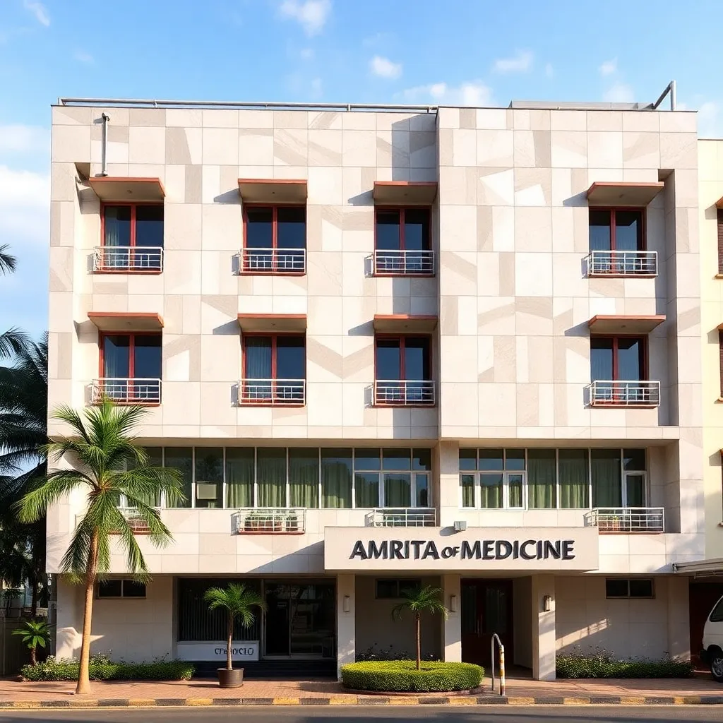 Amrita School of Medicine building in Kochi