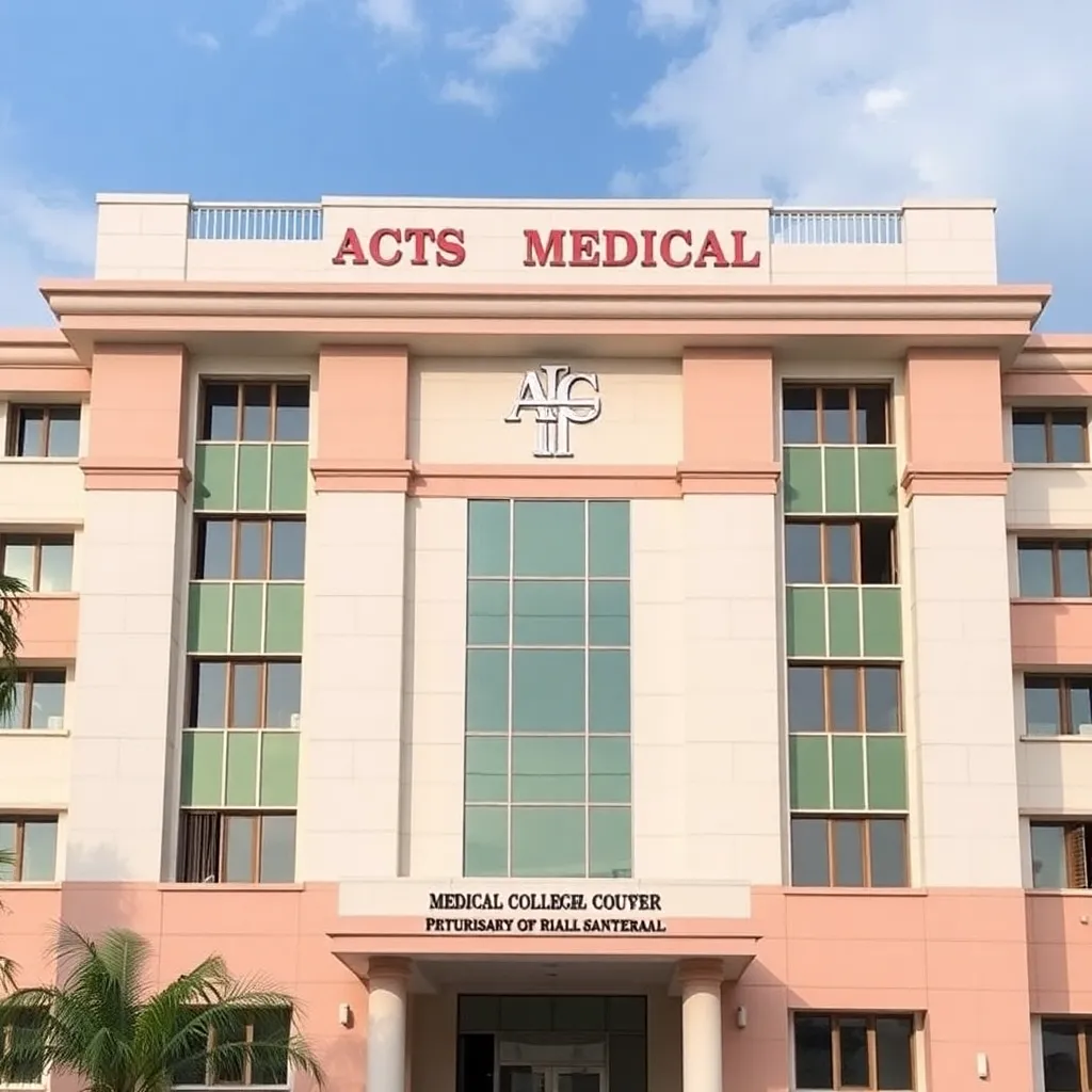 ACS Medical College building in Chennai