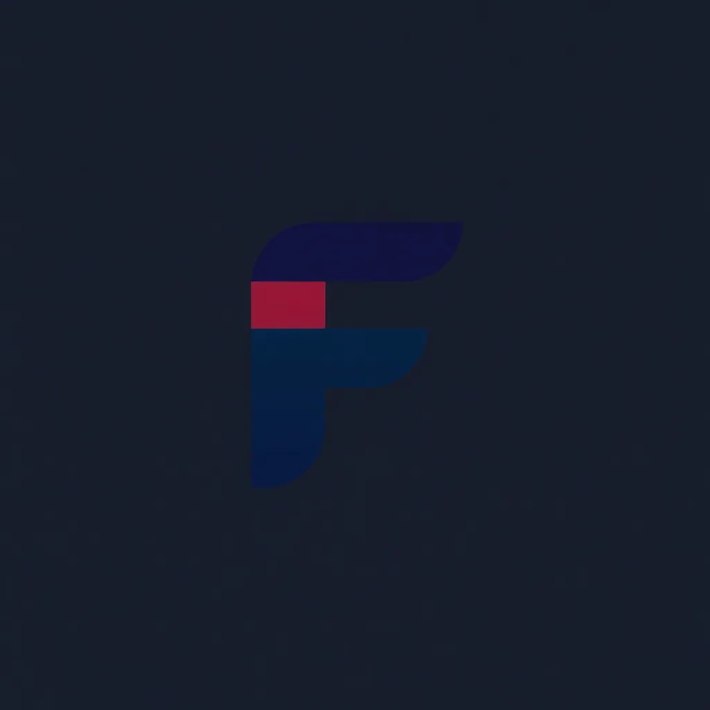 Figma logo, multi-colored stylized F letter