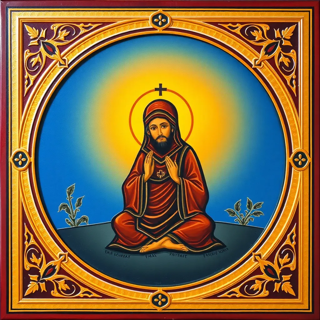 Ikon yang mewakili sholat Ashar dengan matahari sore