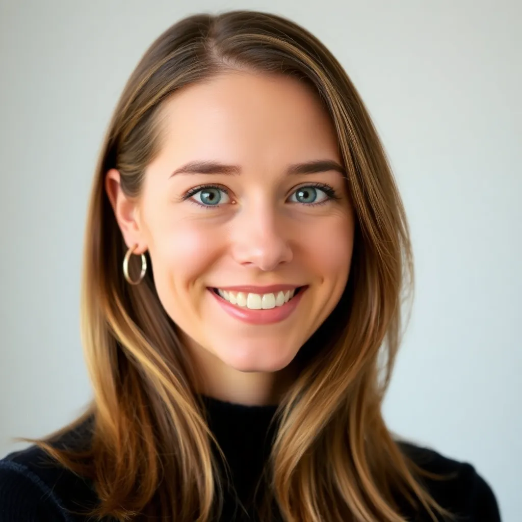 Photo of a woman with brown hair smiling