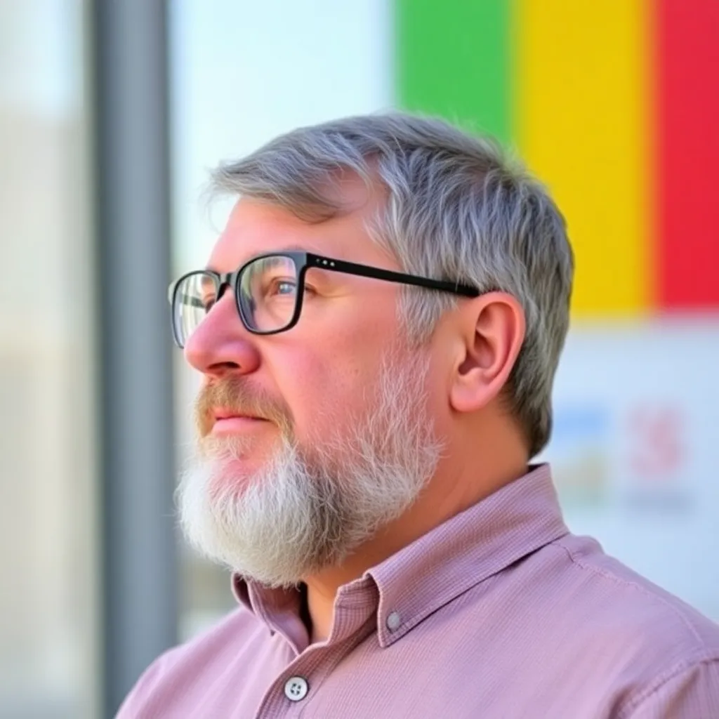 Profile picture of a middle-aged man with beard and glasses