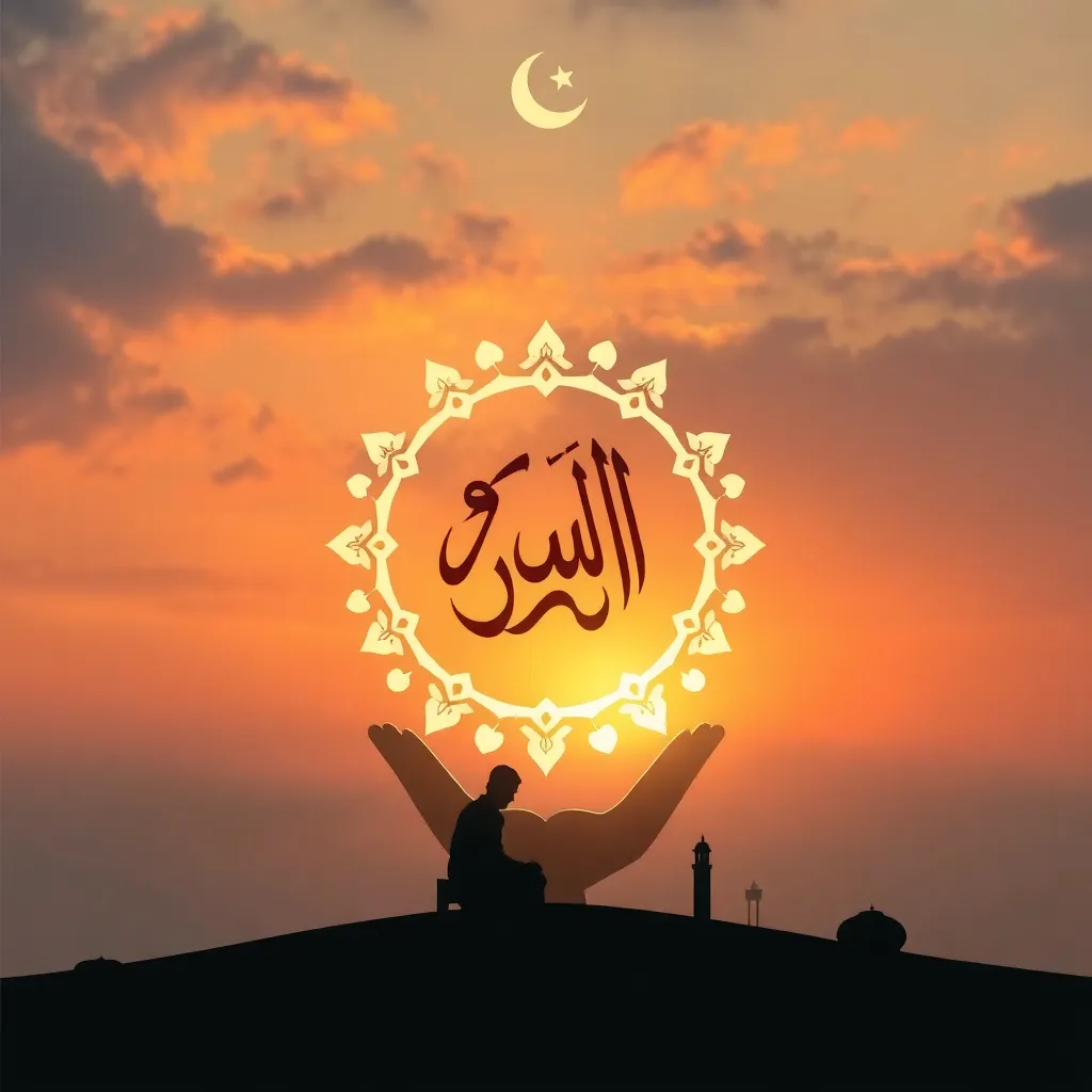 Representasi artistik Zakat dengan simbol amal