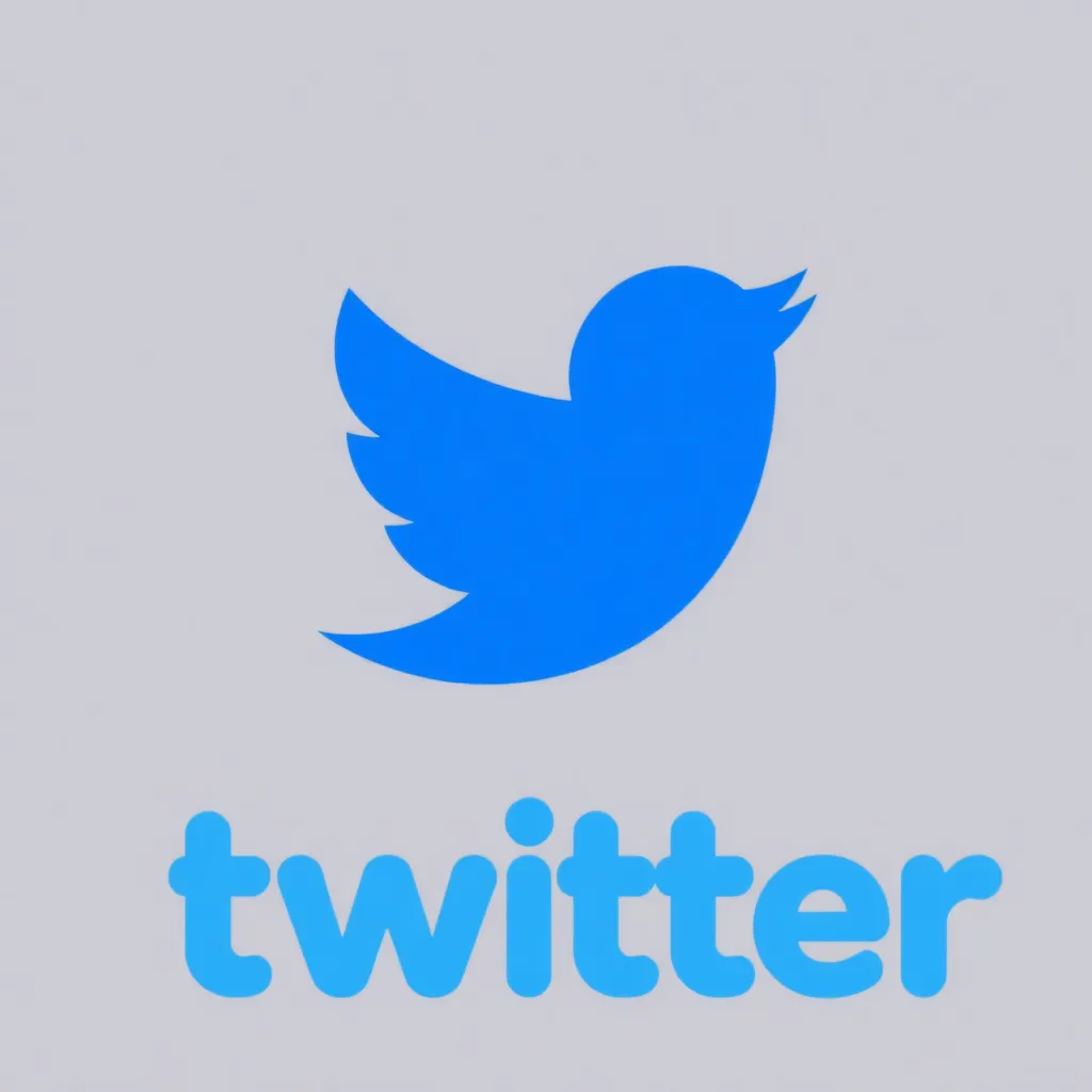 Twitter logo blue bird