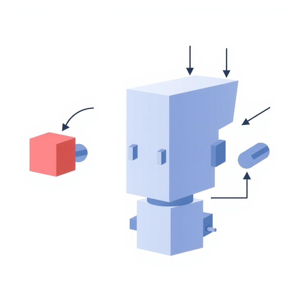 Illustration of a transformer model architecture with self-attention mechanisms