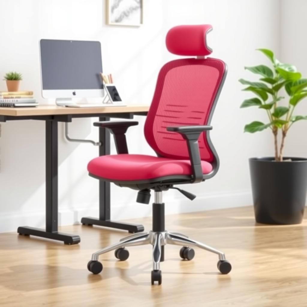 Product image of a comfortable ergonomic office chair
