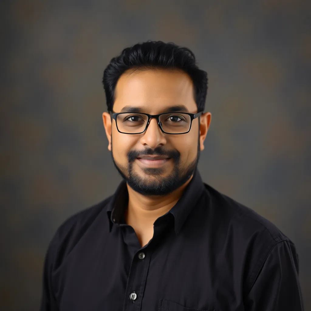 Portrait of Prakash Sharma