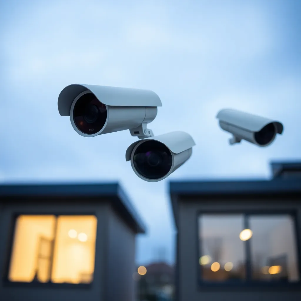 CCTV cameras for 24/7 surveillance