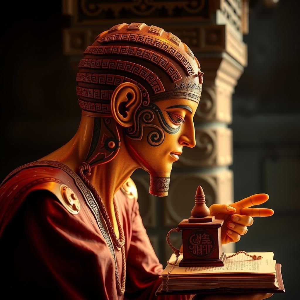 Machine learning algorithms analyzing ancient scripts